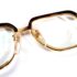 0670-Gọng kính nam-Khá mới-PRINCE gold plated browline eyeglasses frame7