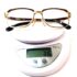 0670-Gọng kính nam-Khá mới-PRINCE gold plated browline eyeglasses frame15