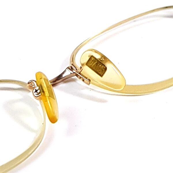 0682-Gọng kính nữ/nam-Đã sử dụng-DAKS Golf DA26115 half rim eyeglasses frame8