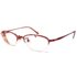 0678-Gọng kính nữ-Gần như mới-A.V.V MICHEL KLEIN half rim eyeglasses frame1