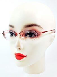 0678-Gọng kính nữ-A.V.V Michel Klein half rim eyeglasses frame