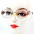 0700-Gọng kính nữ-Polaris rimless eyeglasses frame0