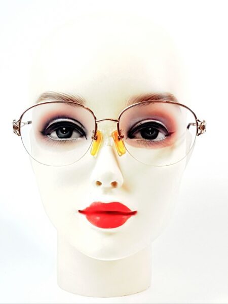 0669-Gọng kính nữ-Yves Saint Laurent half rim eyeglasses frame1
