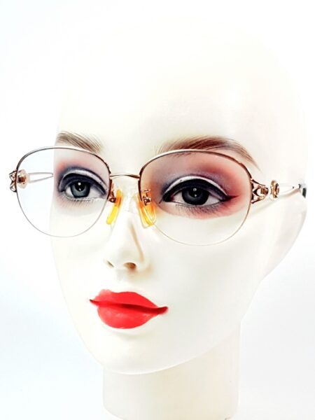 0669-Gọng kính nữ-Yves Saint Laurent half rim eyeglasses frame0