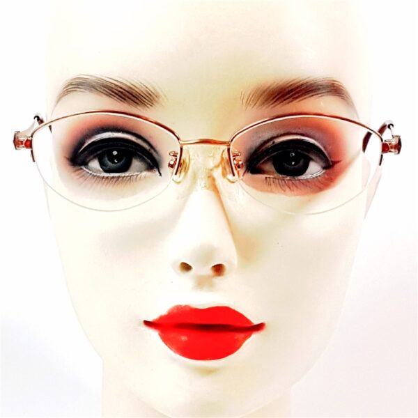 0679-Gọng kính nữ-Khá mới-CHARMANT Hana 23527 half rim eyeglasses frame18