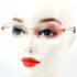 0679-Gọng kính nữ-CHARMANT Hana half rim eyeglasses frame0