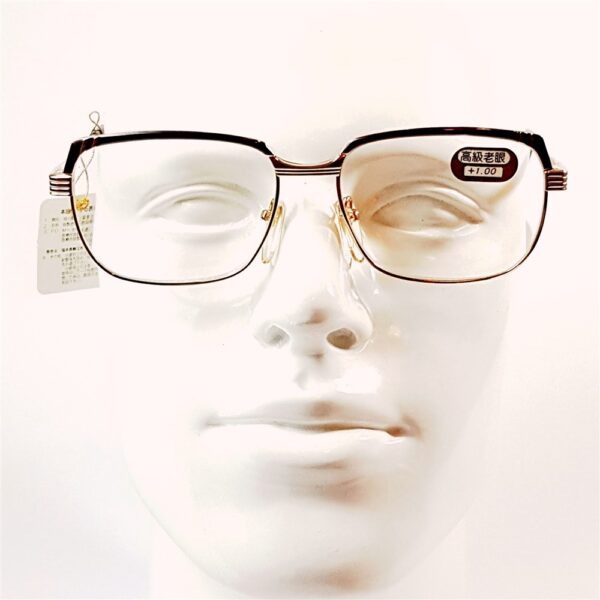 0668-Gọng kính nam/Kính đọc sách-Mới/Chưa sử dụng-SENIROR MATE browline Japan eyeglasses frame16