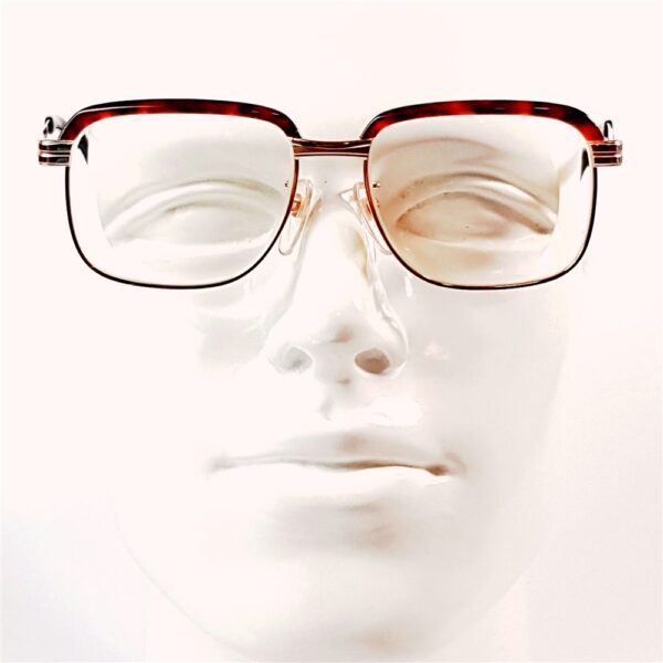 0670-Gọng kính nam-Khá mới-PRINCE gold plated browline eyeglasses frame16