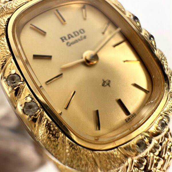1841-Đồng hồ nữ-RADO diamond bracelet vintage women’s watch3