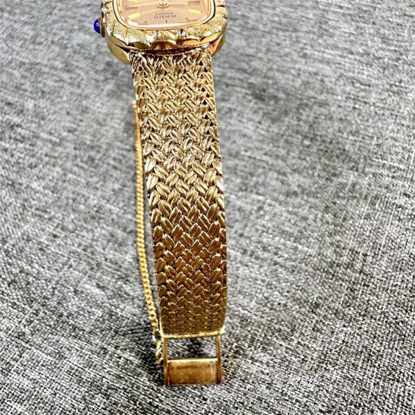 1841-Đồng hồ nữ-RADO diamond bracelet vintage women’s watch8