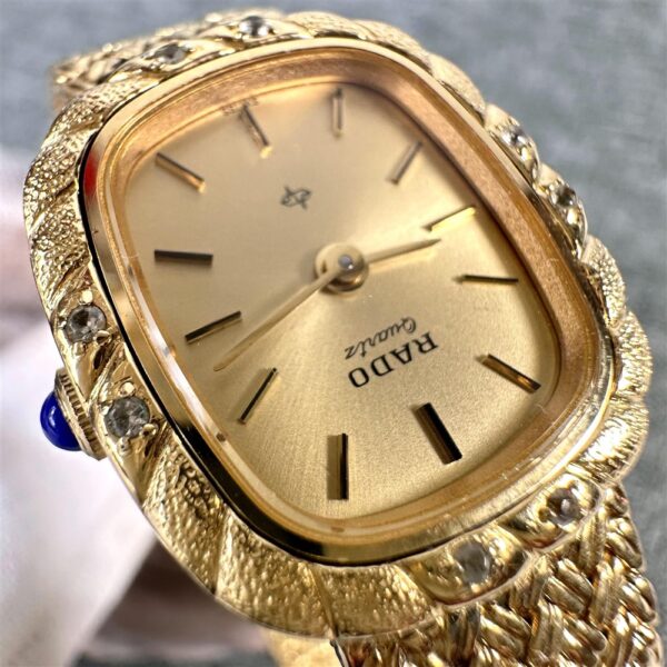 1841-Đồng hồ nữ-RADO diamond bracelet vintage women’s watch4