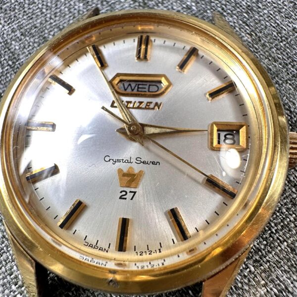 2129-Đồng hồ nam-CITIZEN crystal seven automatic men’s watch2