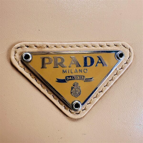 1713-Ví dài nữ-PRADA Saffiano leather vintage wallet-Khá mới-Chưa sử dụng4