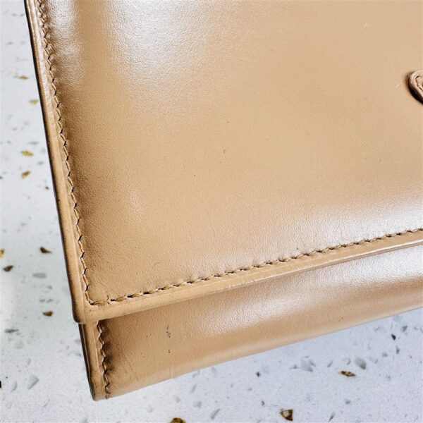 1713-Ví dài nữ-PRADA Saffiano leather vintage wallet-Khá mới-Chưa sử dụng6