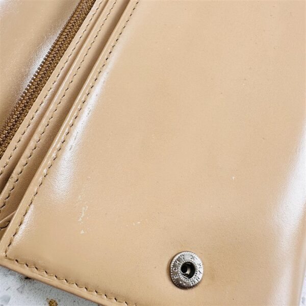 1713-Ví dài nữ-PRADA Saffiano leather vintage wallet-Khá mới-Chưa sử dụng9