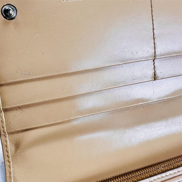 1713-Ví dài nữ-PRADA Saffiano leather vintage wallet-Khá mới-Chưa sử dụng12