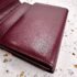 1723-Ví nam/nữ-CARTIER bordeaux must line tri-fold leather wallet-Đã sử dụng8