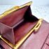 1726-Ví nữ/nam-CARTIER Mustline Burgundy leather compact wallet-Đã sử dụng8