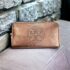 1697-Ví dài nữ-TORY BURCH rose gold wallet-Đã sử dụng0