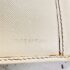 1702-Ví vuông nam/nữ-PRADA bifold white leather wallet-Đã sử dụng12