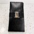 1729-Ví dài nữ-SALVATORE FERRAGAMO Vara black textured leather wallet-Đã sử dụng1
