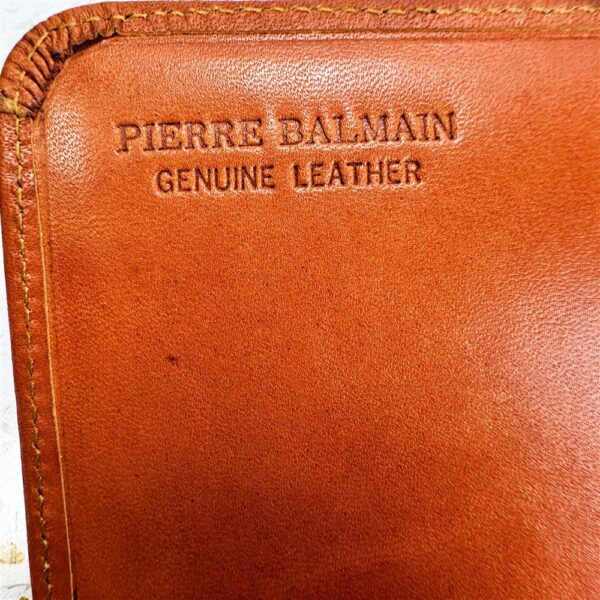 1652-Ví dài nữ-PIERRE BALMAIN vintage long wallet-Khá mới8