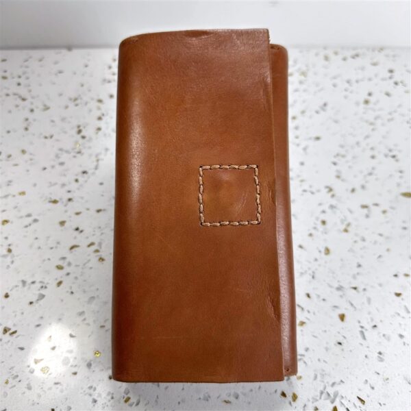 1680-Ví dài nữ/nam-PAQUET cuir veritable wallet-Đã sử dụng1