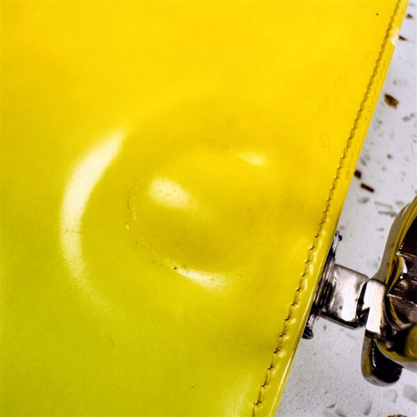 1666-Ví dài nữ-SALVATORE FERRAGAMO color mixed patent leather wallet-Đã sử dụng8