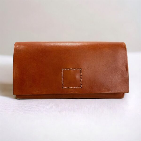 1680-Ví dài nữ/nam-PAQUET cuir veritable wallet-Đã sử dụng0