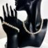 0840-Dây chuyền nữ+Lắc tay-Multi Baroque freshwater pearl necklace & bracelet-Khá mới13