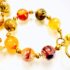 0887-Bông tai nữ-Faux gem stone gold plated clip earrings-Khá mới3