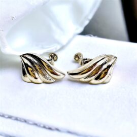 0990-Bông tai nữ-Rhodium plated steel clip earrings-Khá mới