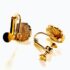 0886-Bông tai nữ-Faux pearl gold plated clip on Earrings-Khá mới3
