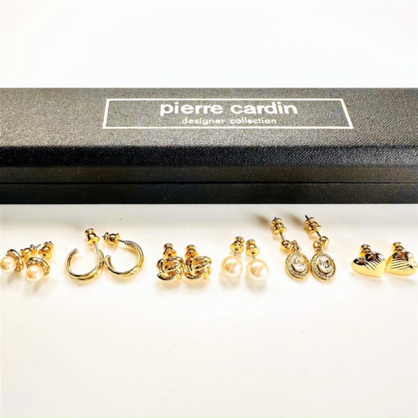 0878-Bông tai-Pierre Cardin collection earrings set-Chưa sử dụng7