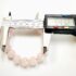 0930-Vòng tay nữ-Rose quartz crystal 12mm faceted bracelet-Như mới3