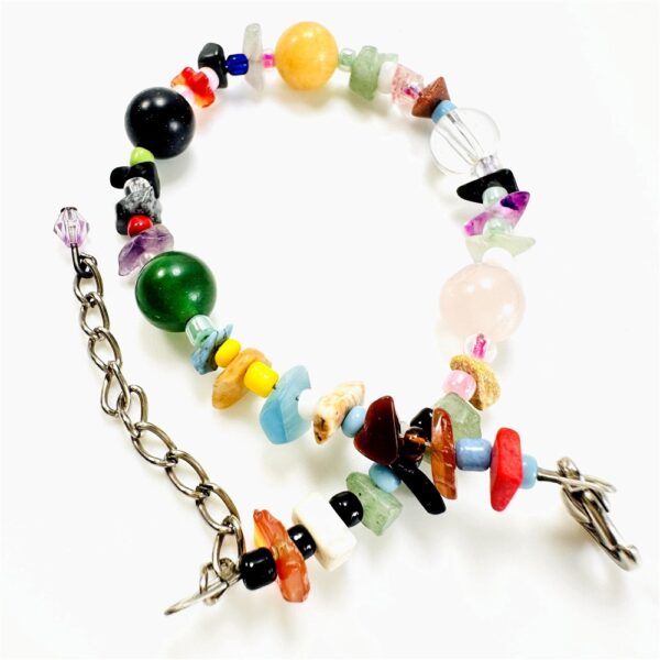 0950-Vòng tay nữ-Mixed stones colourful bracelet1