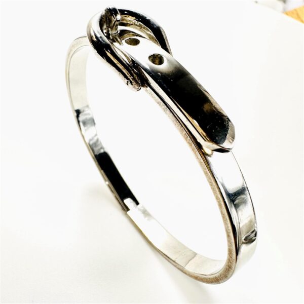 0938-Vòng tay nữ-Belt Stainless steel bracelet-Khá mới1