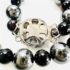0860-Dây chuyền nữ-Black Onyx & Hematite gemstone necklace-Khá mới8
