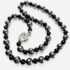 0860-Dây chuyền nữ-Black Onyx & Hematite gemstone necklace-Khá mới5