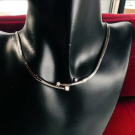 0869-Dây chuyền nữ-Swarovski component stainless necklace-Như mới