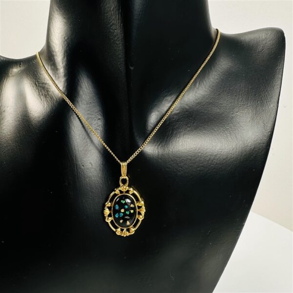 0866-Dây chuyền nữ-Gold plated necklace7