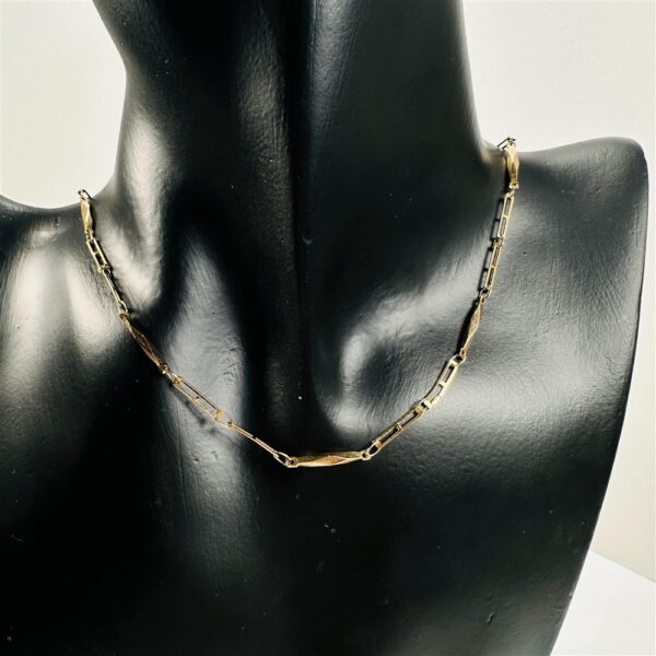 0829-Dây chuyền nữ-YAMA 18K gold plated necklace1