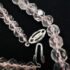 0852-Dây chuyền nữ-Faceted Rose Quartz gemstone necklace-Khá mới5