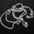 0768-Dây chuyền nữ-Nina Ricci silver plated necklace-Đã sử dụng3