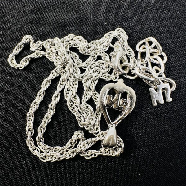0768-Dây chuyền nữ-Nina Ricci silver plated necklace-Đã sử dụng4