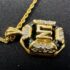 0757-Dây chuyền nữ-Nina Ricci gold plated & gemstone necklace-Như mới3