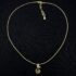0763-Dây chuyền nữ-Nina Ricci gold plated & gemstone necklace-Như mới2