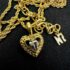 0767-Dây chuyền nữ-Nina Ricci heart pendant necklace-Như mới4