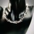 0851-Dây chuyền pha lê-Faceted Crystal necklace-Như mới0