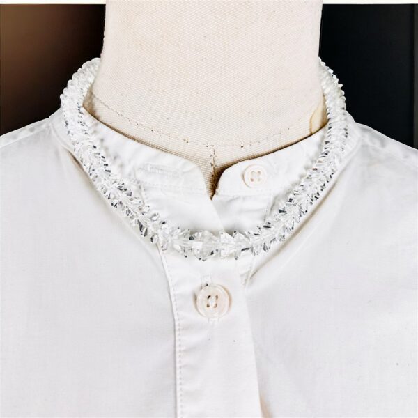 0850-Dây chuyền pha lê-Faceted Crystal necklace-Như mới8